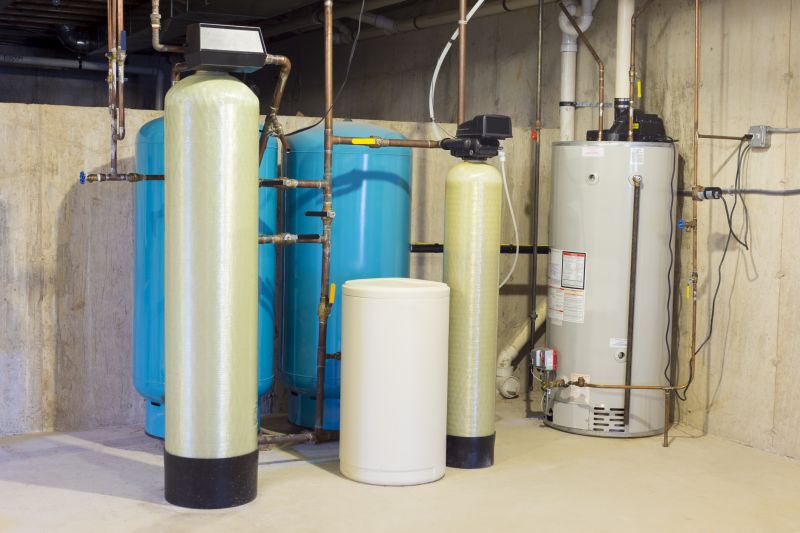Water Softener System in a Home Setting